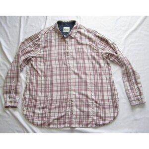 Women Jachs New York Plaid Pearl Snap Long Sleeve Shirt Sz XXL (MT570)